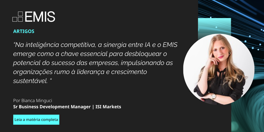 Inteligência Competitiva e a Sinergia entre IA e EMIS. 