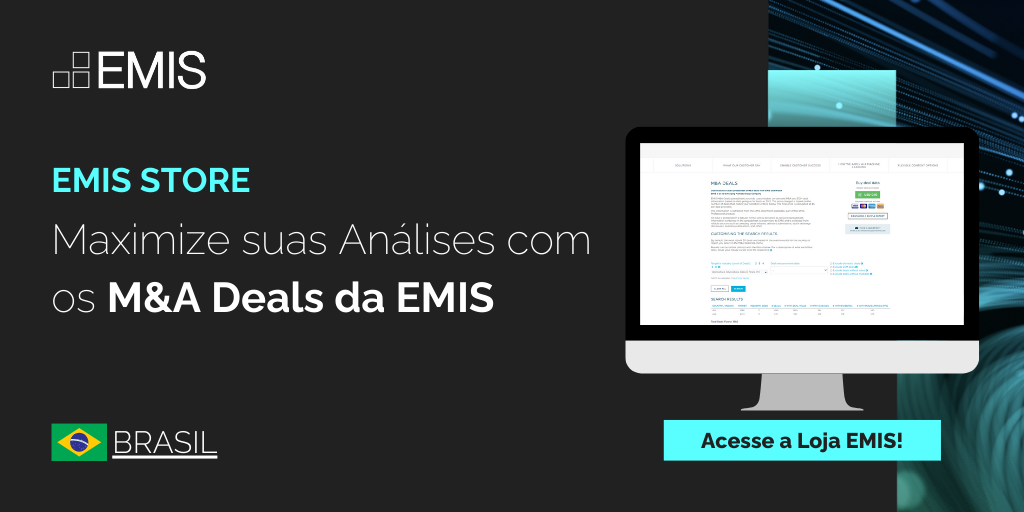 EMIS STORE: Maximize suas Análises com os M&A Deals da EMIS 