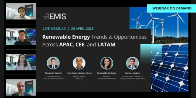 Webinar EMIS - Energia Odnawialna w regionie CEE Webinar EMIS - Energia Odnawialna w regionie CEE
