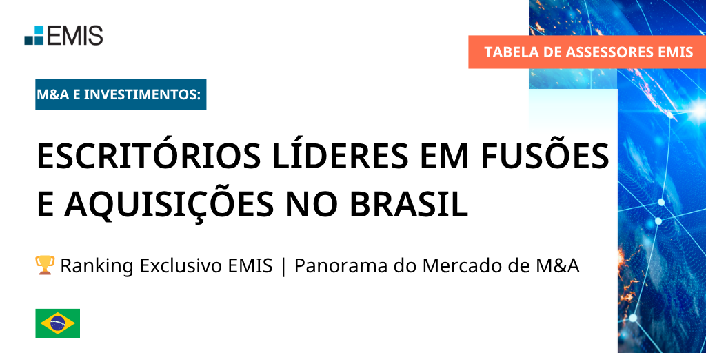 Tabela de Assessores EMIS: Quem São os Escritórios de Advocacia Líderes em M&A no Brasil? Tabela de Assessores EMIS: Quem São os Escritórios de Advocacia Líderes em M&A no Brasil?