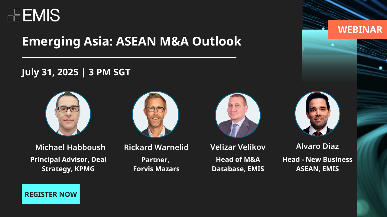 Emerging Asia: ASEAN M&A Outlook