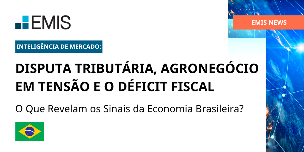 Disputa Tributária, Agronegócio em Tensão e o Déficit Fiscal: O Que Revelam os Sinais da Economia Brasileira? Disputa Tributária, Agronegócio em Tensão e o Déficit Fiscal: O Que Revelam os Sinais da Economia Brasileira?